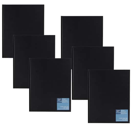 Michaels, 6 Pack: 8.5" x 11" Lay Flat Spineless Hardcover Sketchbook by Artist's Loft™ – Category: Hardbound Sketchbooks